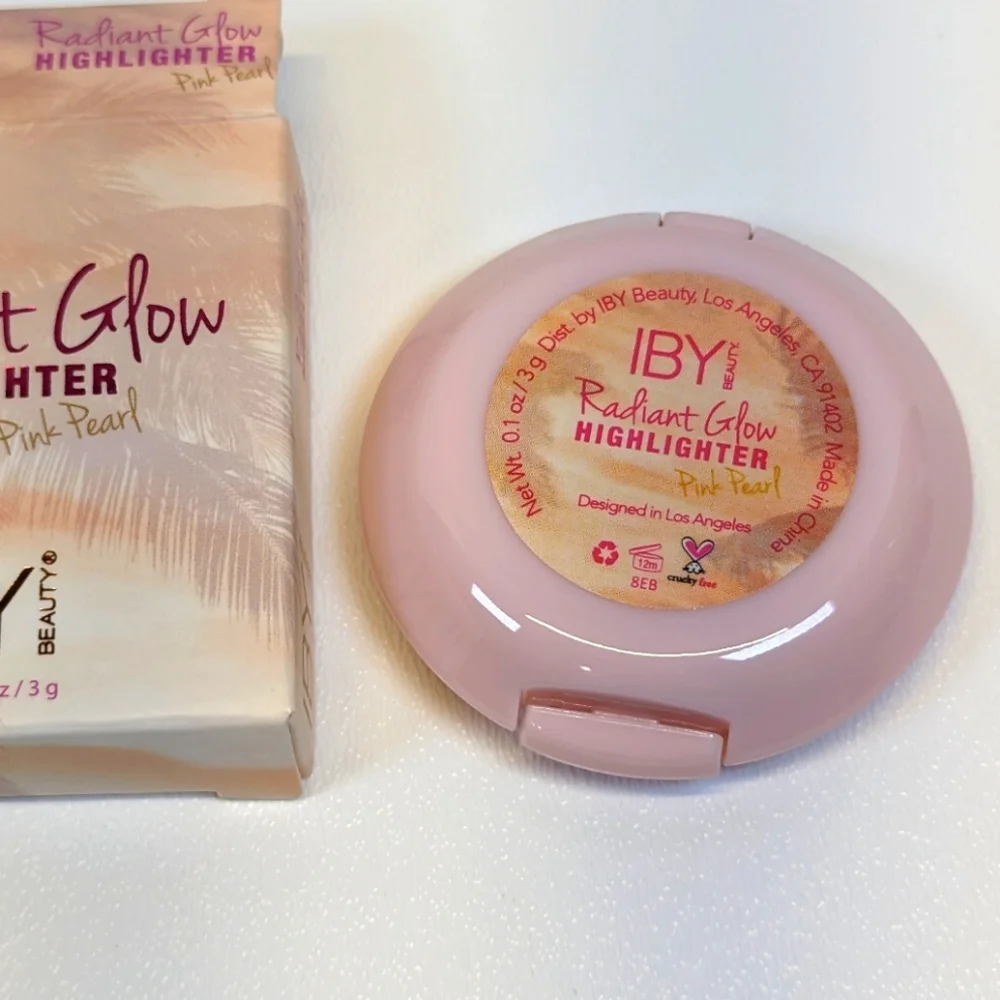 IBY Beauty Radiant Glow Highlighter - Shade: Pink Pearl